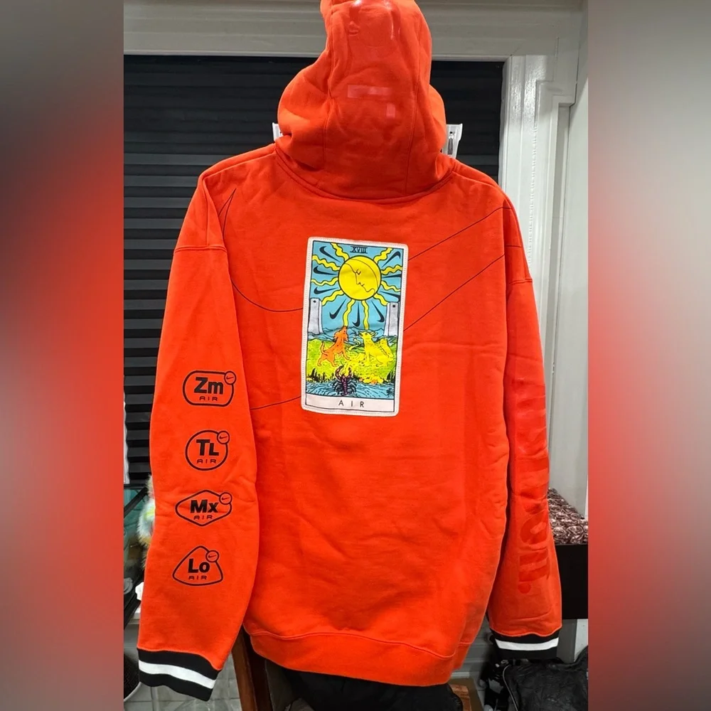 NIKE ELEMENTS HOODIE & SWEATPANTS SET ULTRA RARE ORANGE COLOR-WAY BRAND NEW NWT - Picture 15 of 16